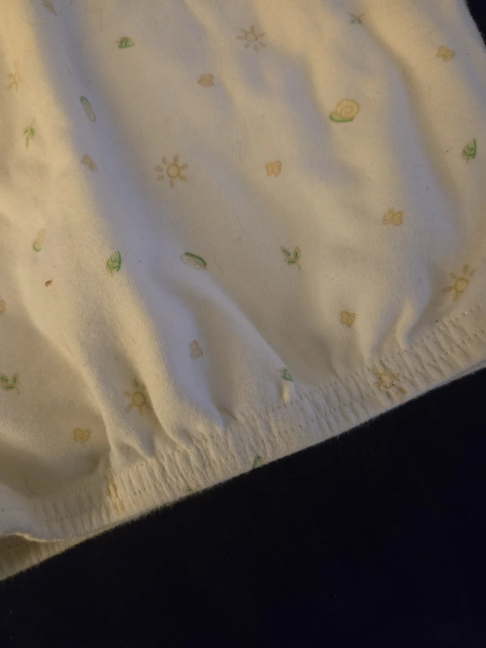 Disney Winnie the Pooh Infant Sleep Gown Sack Cream Yellow Mittens 0-3M EUC